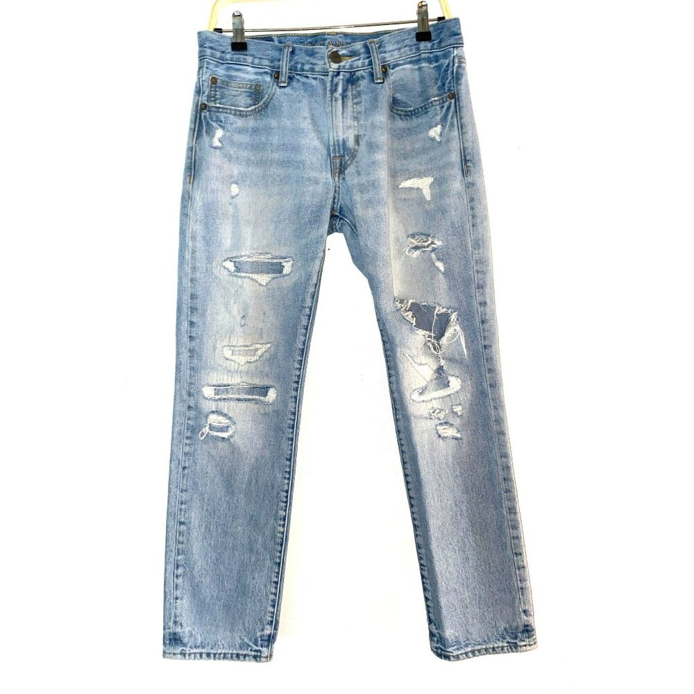 American Eagle Slim Straight Men's Jeans 30x30 Light Wash Denim